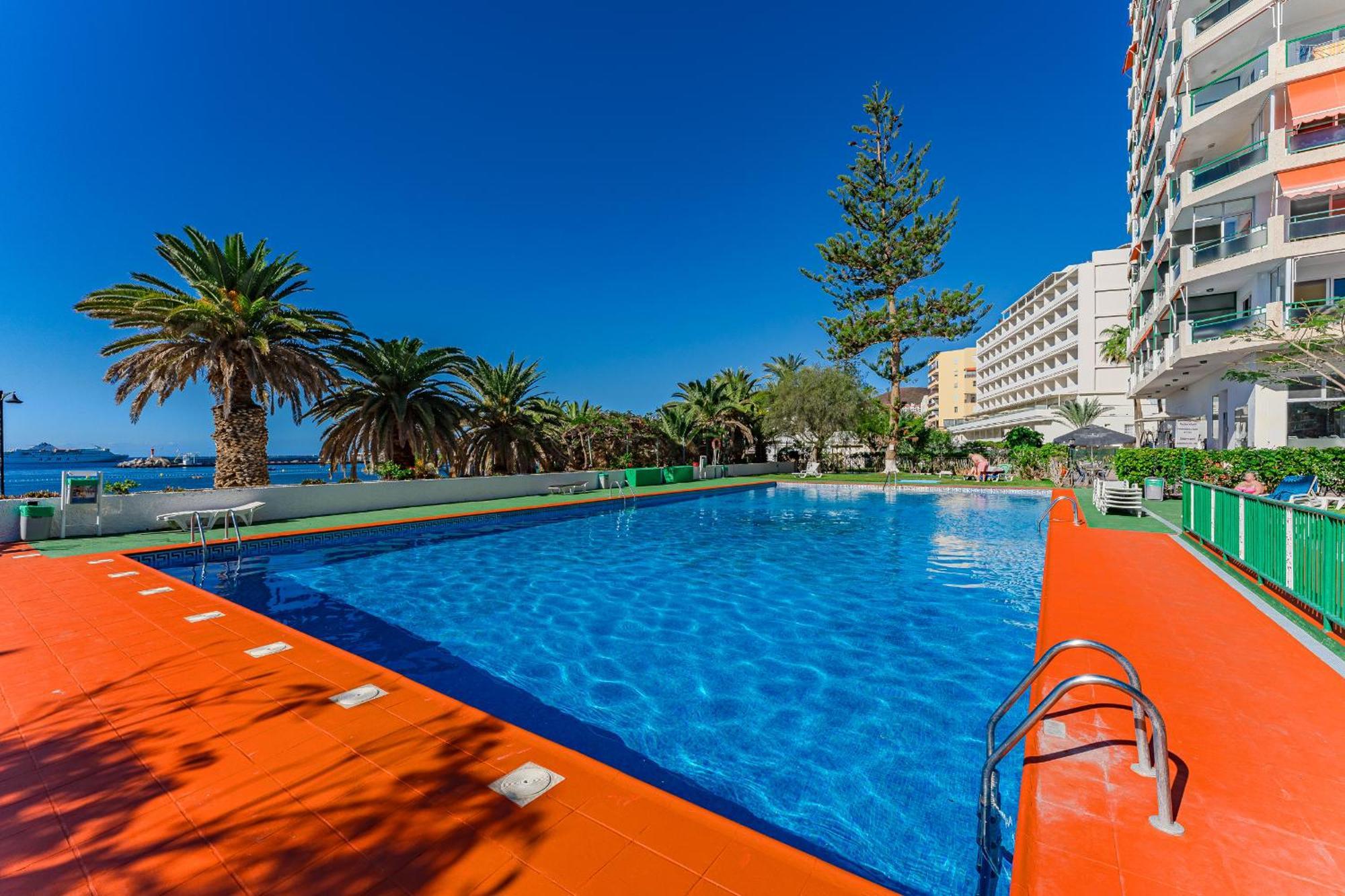 Frontline Ocean View Apartment Los Cristianos 로스크리스티아노스 외부 사진